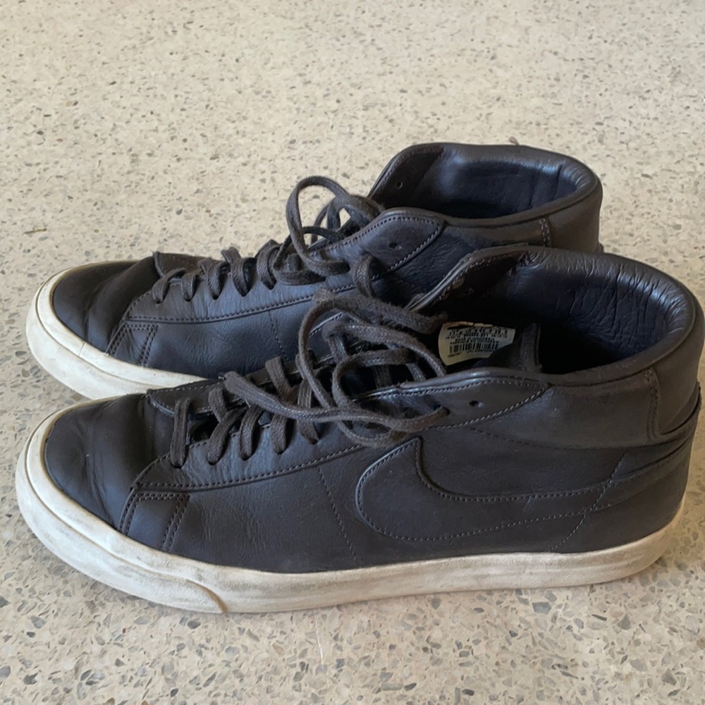 Men’s Nike Vintage Blazer Leather Chocolate Brown